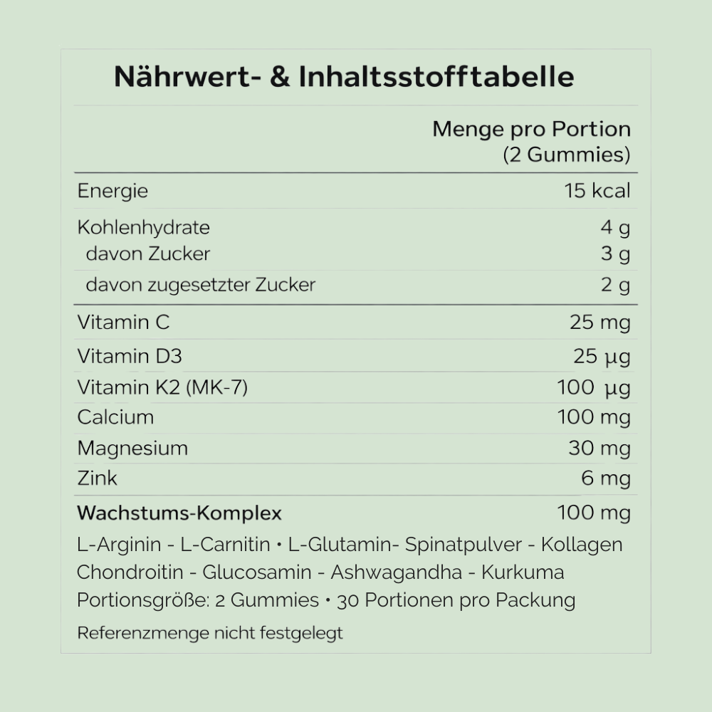 Alimora - Wachstums Gummies